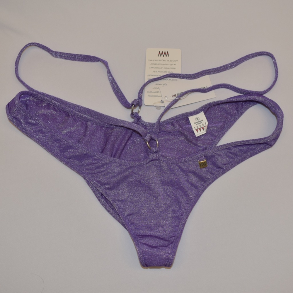 Wicked Weasel 242 Lurexxx XL Brazilian Bikini Bottom - Rare! NWT